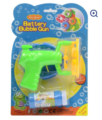 Electric Automatic Bubble Blower Maker Machine Gun with Mini Fan Kids Outdoor Sports Educational Toys