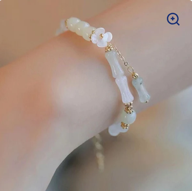 Icing Bracelet Women's National Style Bamboo Bracelet Girlfriends' Gift Retro Minority Bracelet