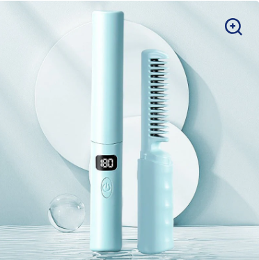 LCD Charging Portable Straight Comb