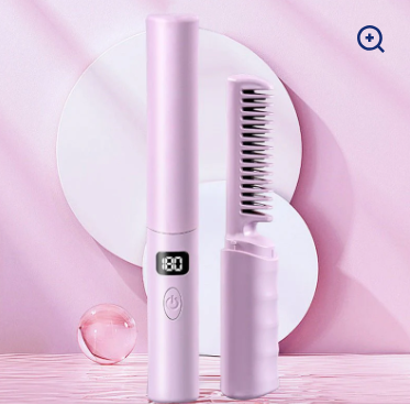 LCD Charging Portable Straight Comb