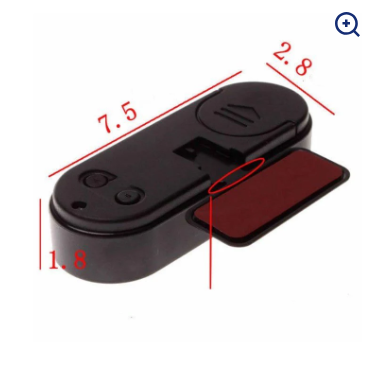 Car Clock Thermometer Two-in-one Luminous Electronic Watch Car